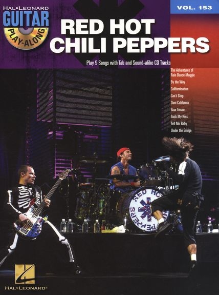 GUITAR PLAY ALONG VOLUME 153 RED HOT CHILI PEPPERS GTR BK/CD