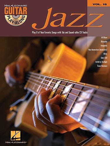 GUITAR PLAY-ALONG VOLUME 16  JAZZ GUITAR GTR BOOK/CD