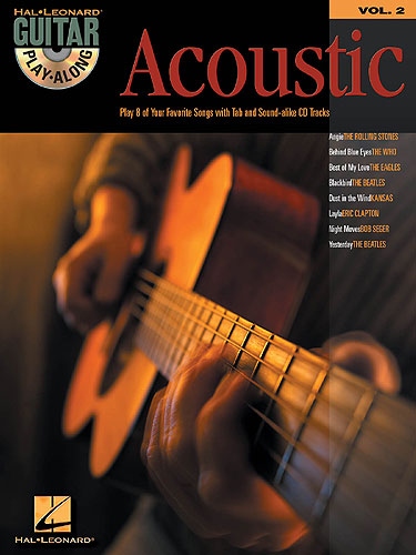 GUITAR PLAY-ALONG VOLUME 2 ACOUSTIC GTR BOOK/CD