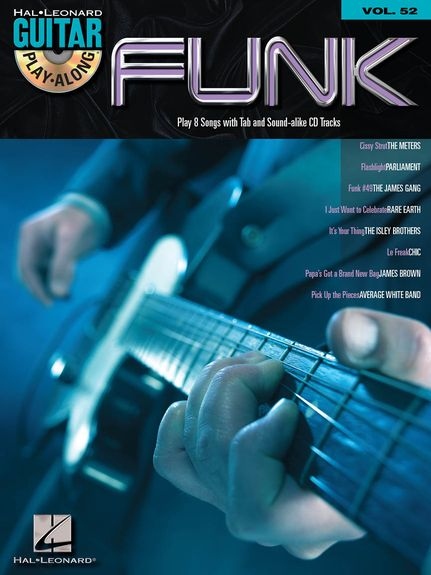 GUITAR PLAY ALONG VOLUME 52 FUNK GTR TAB BOOK/CD