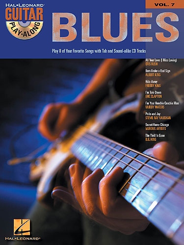 GUITAR PLAY-ALONG VOLUME 7 BLUES GUITAR GTR BOOK/CD