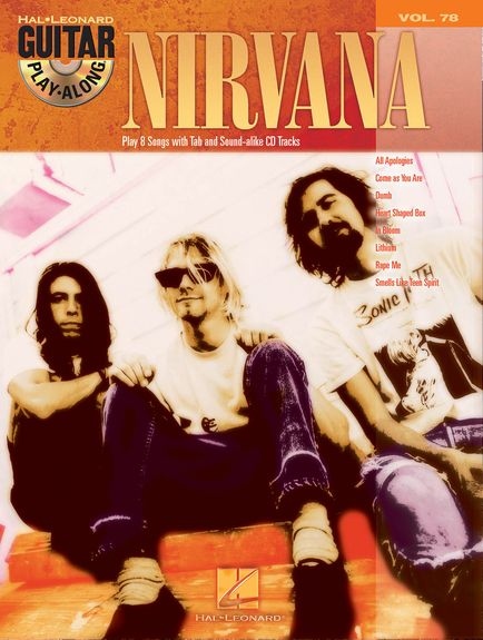 GUITAR PLAY-ALONG VOLUME 78 NIRVANA GUITAR TAB BOOK/CD