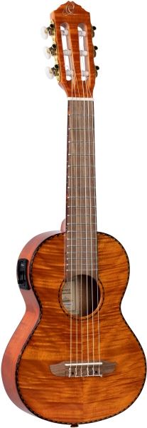 Ortega Timber Series Guitarlele - Flamed Mahogany + Bag