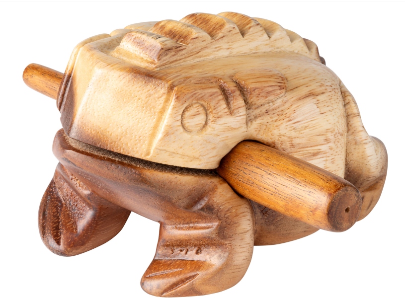 Nino Percussion Wood Frog Güiro - Large