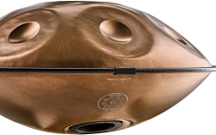 Handpan Meinl Sensory Handpan, Stainless Steel, E La Sirena, 10 Notes, 432 Hz, Vintage copper, Engraved 