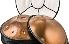 Handpan Meinl Sensory Handpan, Stainless Steel, E La Sirena, 10 Notes, 432 Hz, Vintage copper, Engraved 