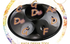 Handpan Meinl Sonic Energy Handpan HD3 Raga Desya Todi