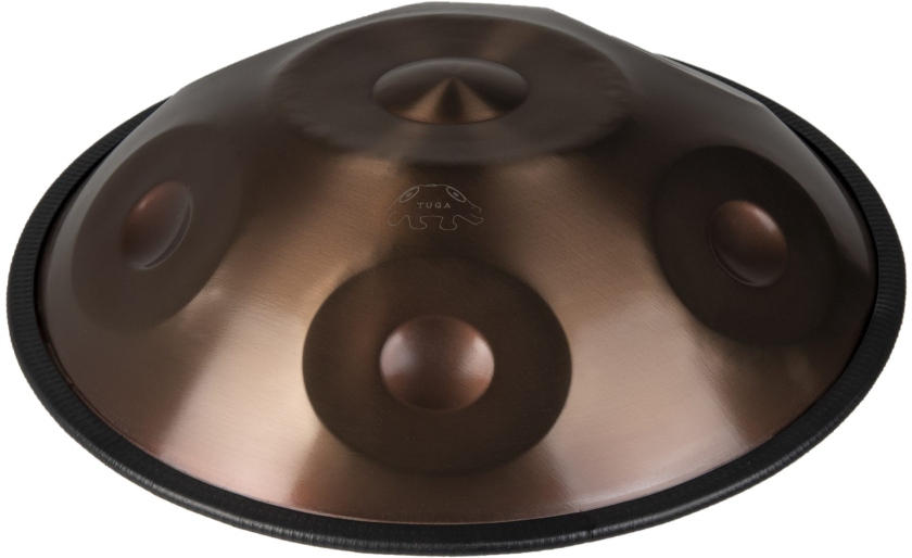 Tuga Handpan 6 note 440 Hz Gold