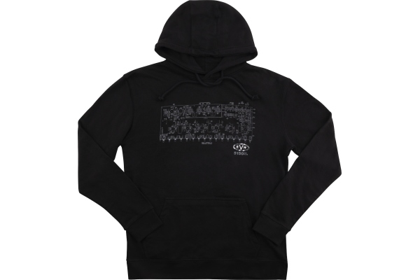 EVH Schematic Fleece Black XXL