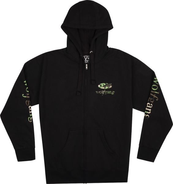 EVH Wolfgang™ Black and Camo Hoodie XL