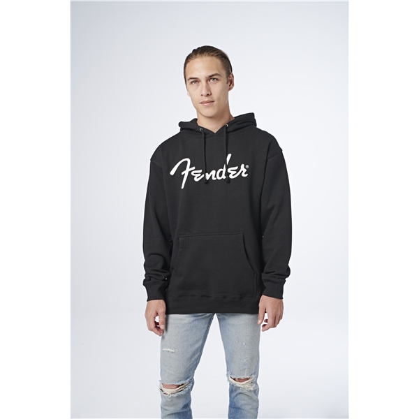 Fender Logo Hoodie Black XL