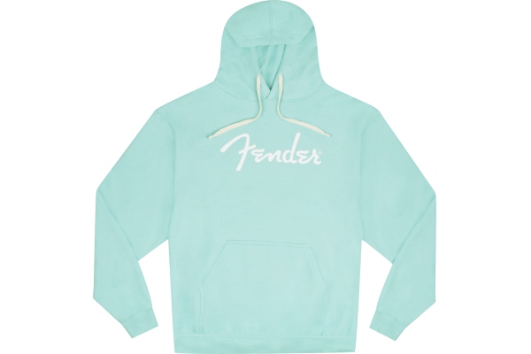 Fender Spaghetti Logo Hoodie Daphne Blue XL