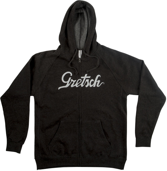 Gretsch Guitars Script Logo Hoodie Gray S