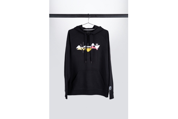 Ladies Hoodie Designed By Anika Nilles - Black L Ladies Hoodie Designed By Anika Nilles - Black L