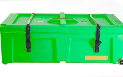 Hardcase accesorii Hardcase Hardware Case 36" with 2 wheels - Light Green