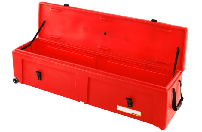 Hardcase accesorii Hardcase Hardware Case 48" with 2 wheels -  Red