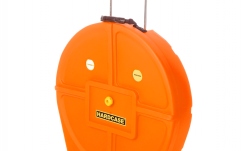 HARDCASE Cinel  Hardcase Cymbal Trolley-Case with Wheels 22" - Orange / for 9 Cymbals
