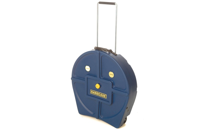 Hardcase cinele Hardcase Cymbal Trolley-Case with Wheels 22" - Dark Blue / for 9 Cymbals