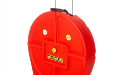 HARDCASE Cinele Hardcase Cymbal Trolley-Case with Wheels 22" - Red / for 9 Cymbals