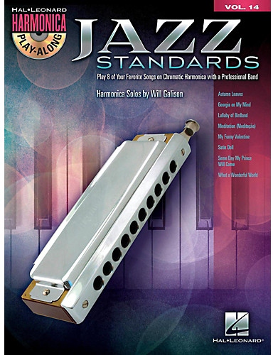 Harmonica Play-Along Volume 14: Jazz Standards (Book/CD)