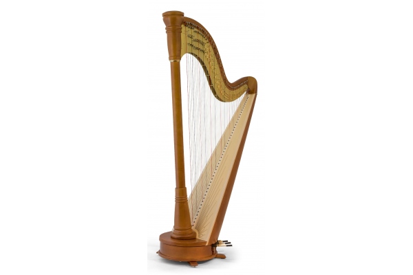 Camac Harps Égérie Straight 47 Strings Cherry wood