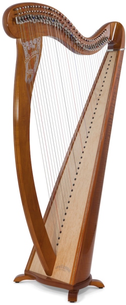 Harpa acustica cu clapete Camac Harps Concert Melusine