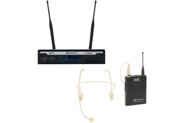 Set UR-222S Bodypack with HM-600S Headset Set UR-222S Bodypack with HM-600S Headset