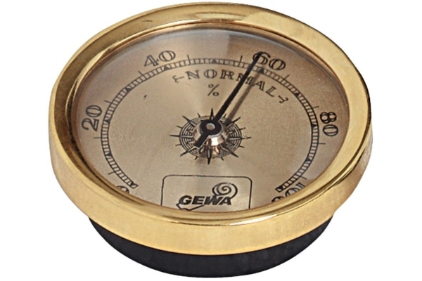 Gewa Hygrometer Gold