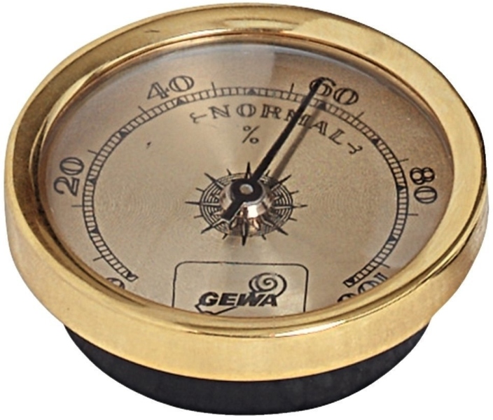 Gewa Hygrometer Gold