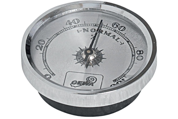 Gewa Hygrometer Silver