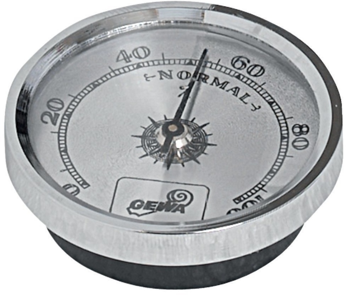 Gewa Hygrometer Silver