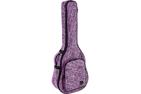 Ortega Dreadnought Gigbag - Purple Jeans Style - 10mm Padding