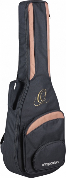Ortega Gigbag Concertguitar 4/4 Size - Large Version - Black / Brown