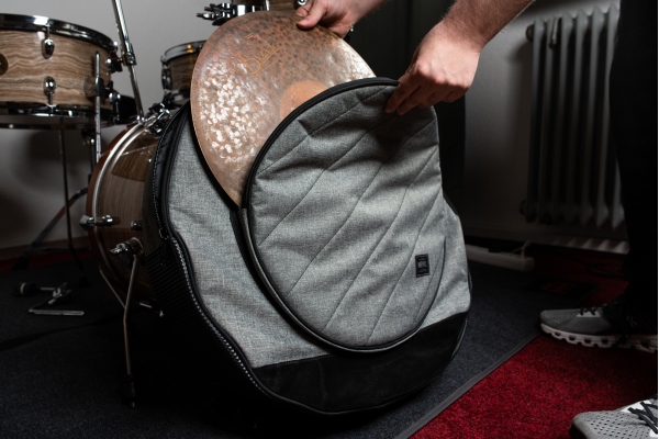 Classic Woven Cymbal Bag 22” - Heather Gray