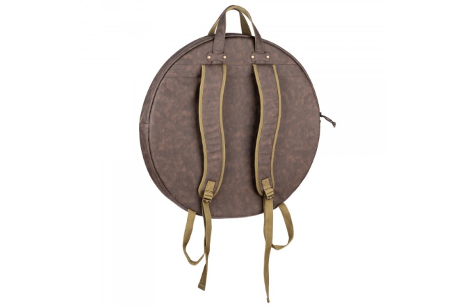 Husă cinele Meinl Vintage Hyde Cymbal Bag 22'' Dark Brown MVHC22DB