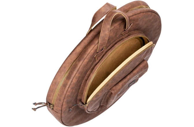 Husă cinele Meinl Vintage Hyde Cymbal Bag 22'' Light Brown MVHC22LB