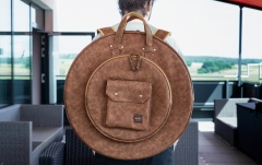 Husă cinele Meinl Vintage Hyde Cymbal Bag 22'' Light Brown MVHC22LB