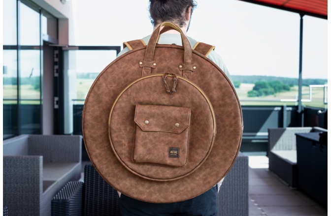 Husă cinele Meinl Vintage Hyde Cymbal Bag 22'' Light Brown MVHC22LB
