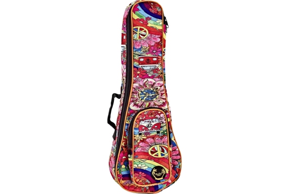 Keiki Designer Concert Ukulele Bag Peace '68KUB-68-CC Keiki Designer Concert Ukulele Bag Peace '68KUB-68-CC