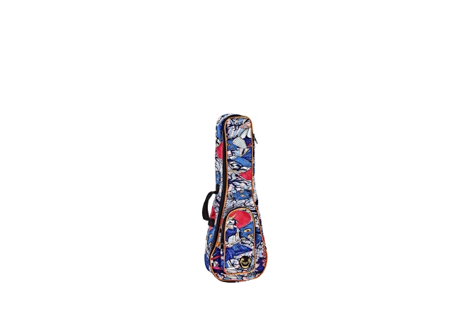 Husă ukulele concert Ortega KEIKI Gigbag for Concert Ukuleles with Shoulder Straps - Samurai