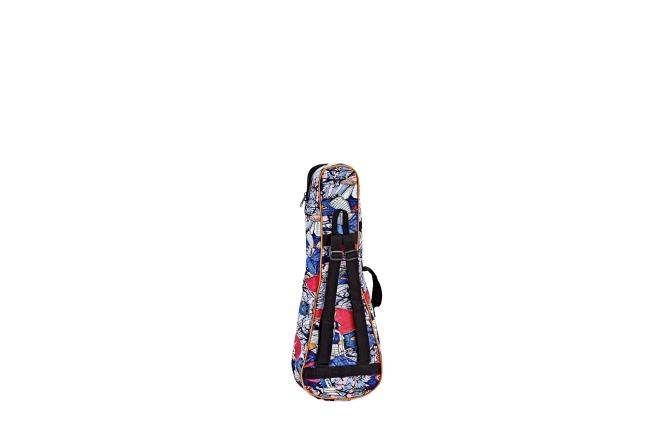 Husă ukulele concert Ortega KEIKI Gigbag for Concert Ukuleles with Shoulder Straps - Samurai