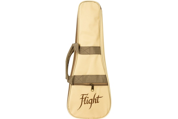 Flight Soprano Ukulele Gig Bag Tan 