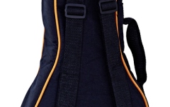Husă Ukulele Ortega Economy Series Baritone-Ukulele-Bag - Black/Orange