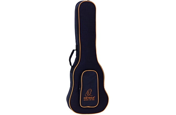 Husă Ukulele Ortega Economy Series Baritone-Ukulele-Bag - Black/Orange