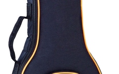 Husă Ukulele Ortega Economy Series Baritone-Ukulele-Bag - Black/Orange