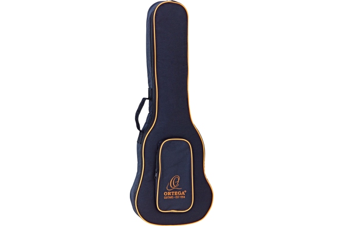 Husă Ukulele Ortega Economy Series Baritone-Ukulele-Bag - Black/Orange