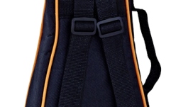 Husă Ukulele Ortega Economy Series Concert-Ukulele-Bag - Black/Orange