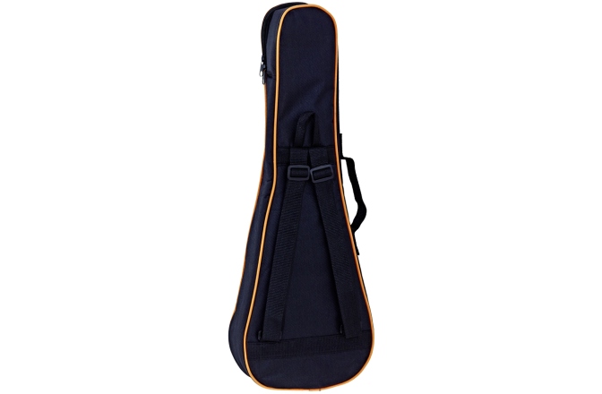 Husă Ukulele Ortega Economy Series Concert-Ukulele-Bag - Black/Orange