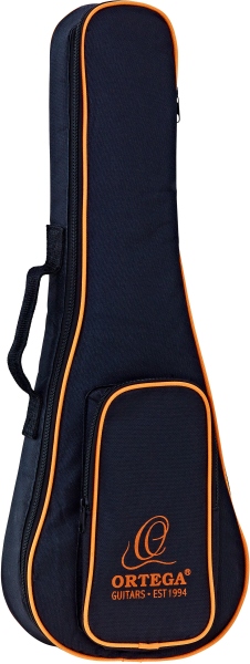 Ortega Economy Series Pineapple-Ukulele-Bag - Black/Orange