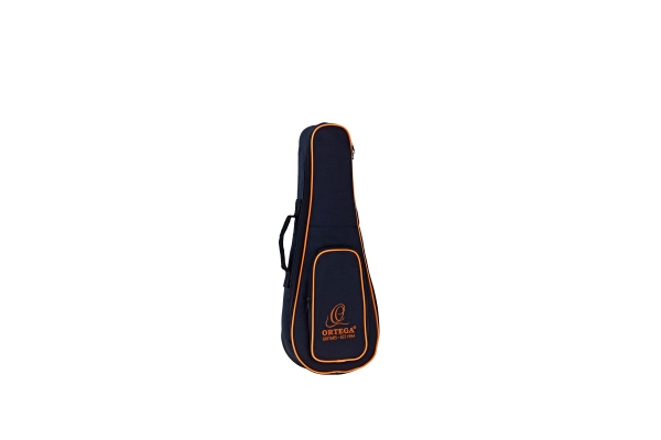 Ortega Economy Series  Sopranino-Ukulele-Bag - Black/Orange